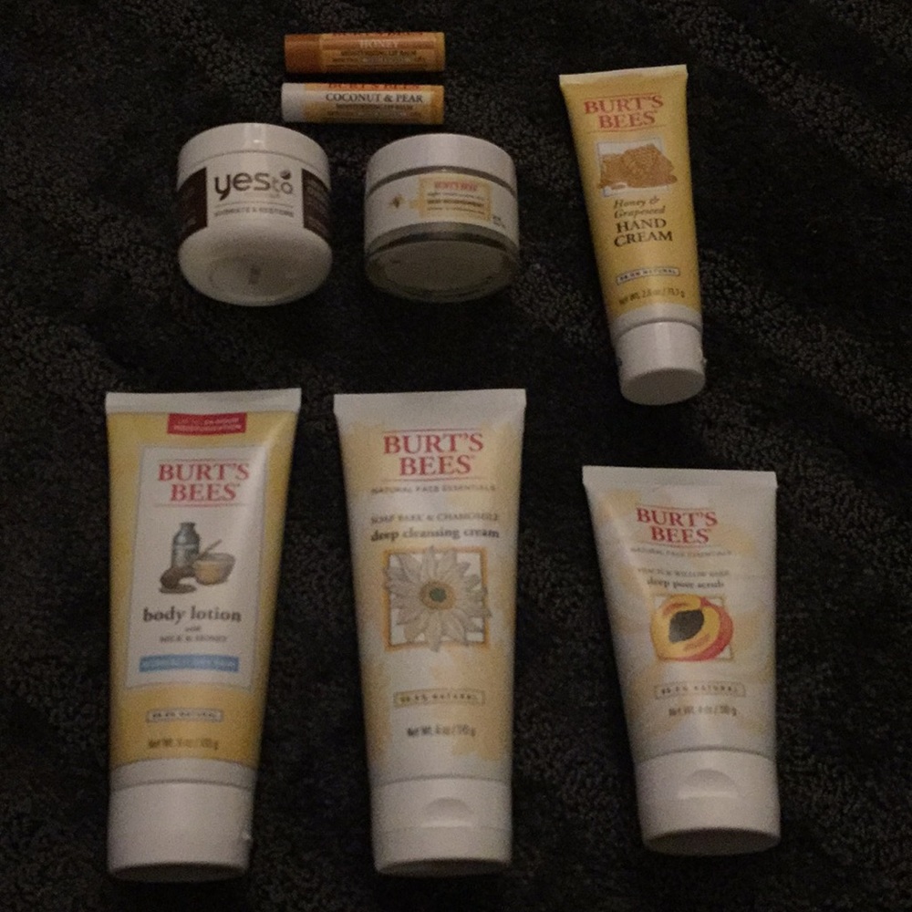 Burt’s bees skin care set